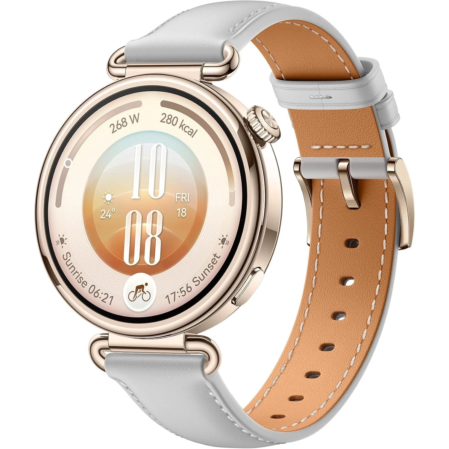 HUAWEI Watch GT 7 Smartwatch mit Ski- & Fahrrad-Features, 41 mm, Grau