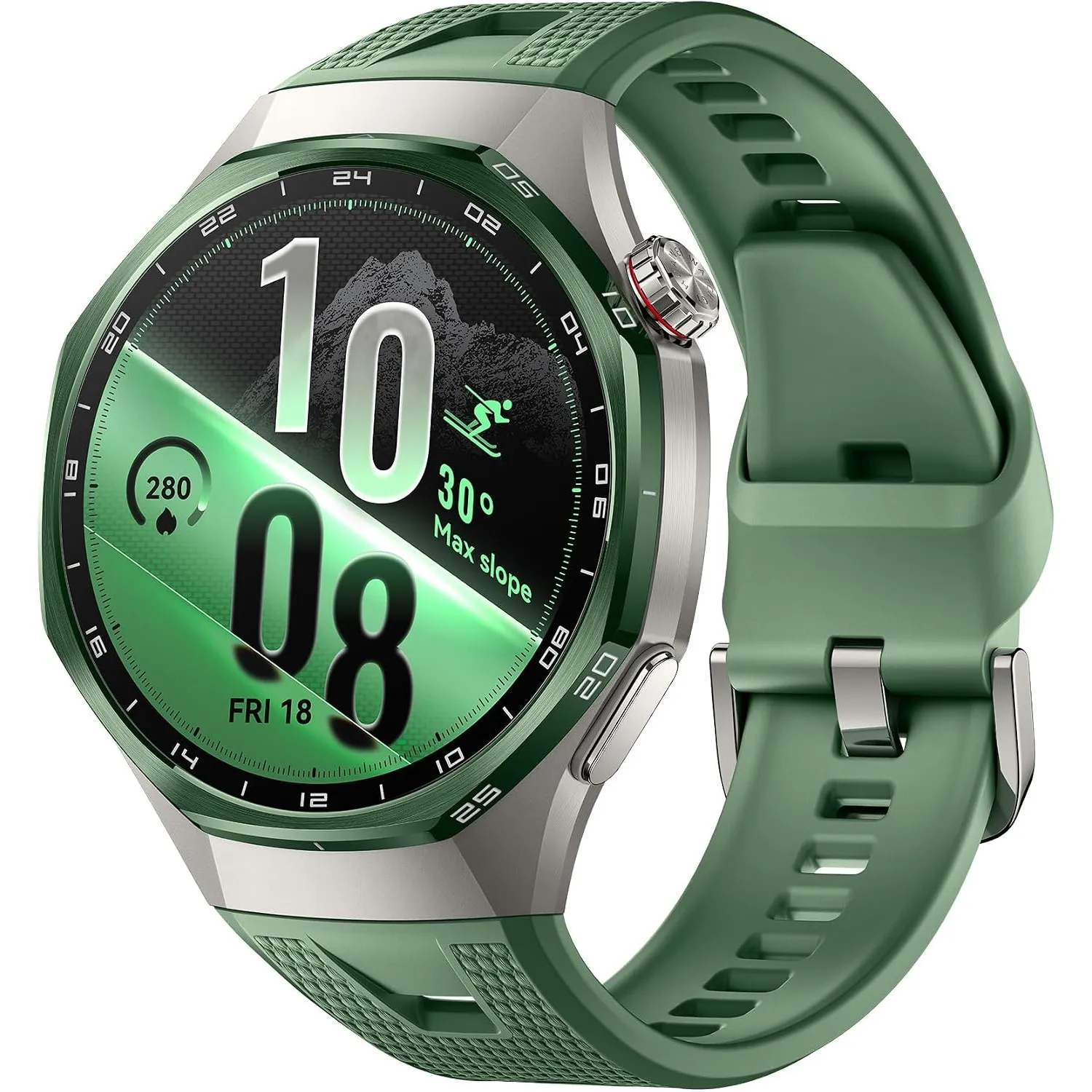 HUAWEI Watch GT 7 Pro Smartwatch, Titanlegierung, EKG, GPS, 46 mm, Grün