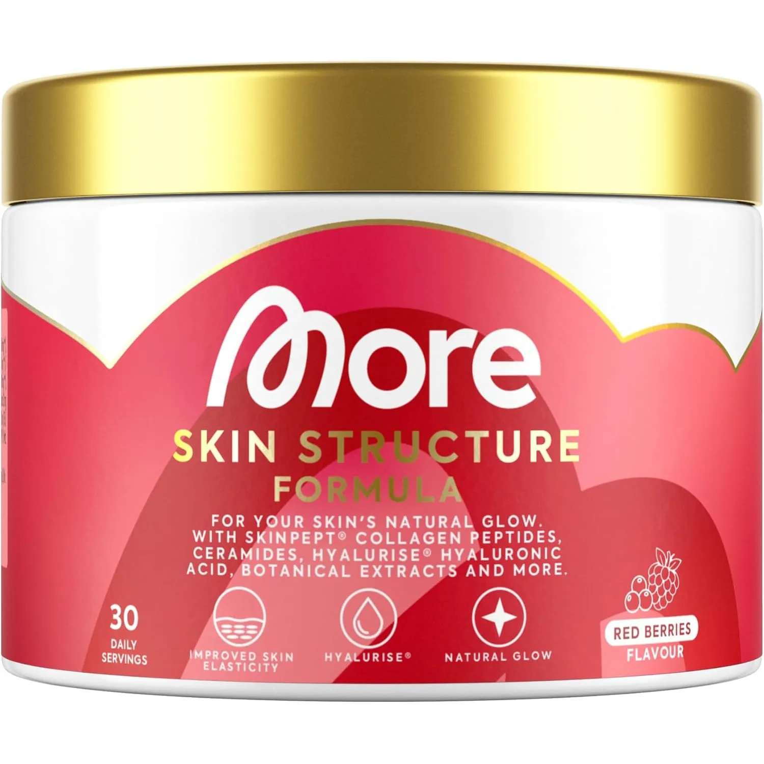 MORE Skin Structure Formula, Red Berries, 270 g