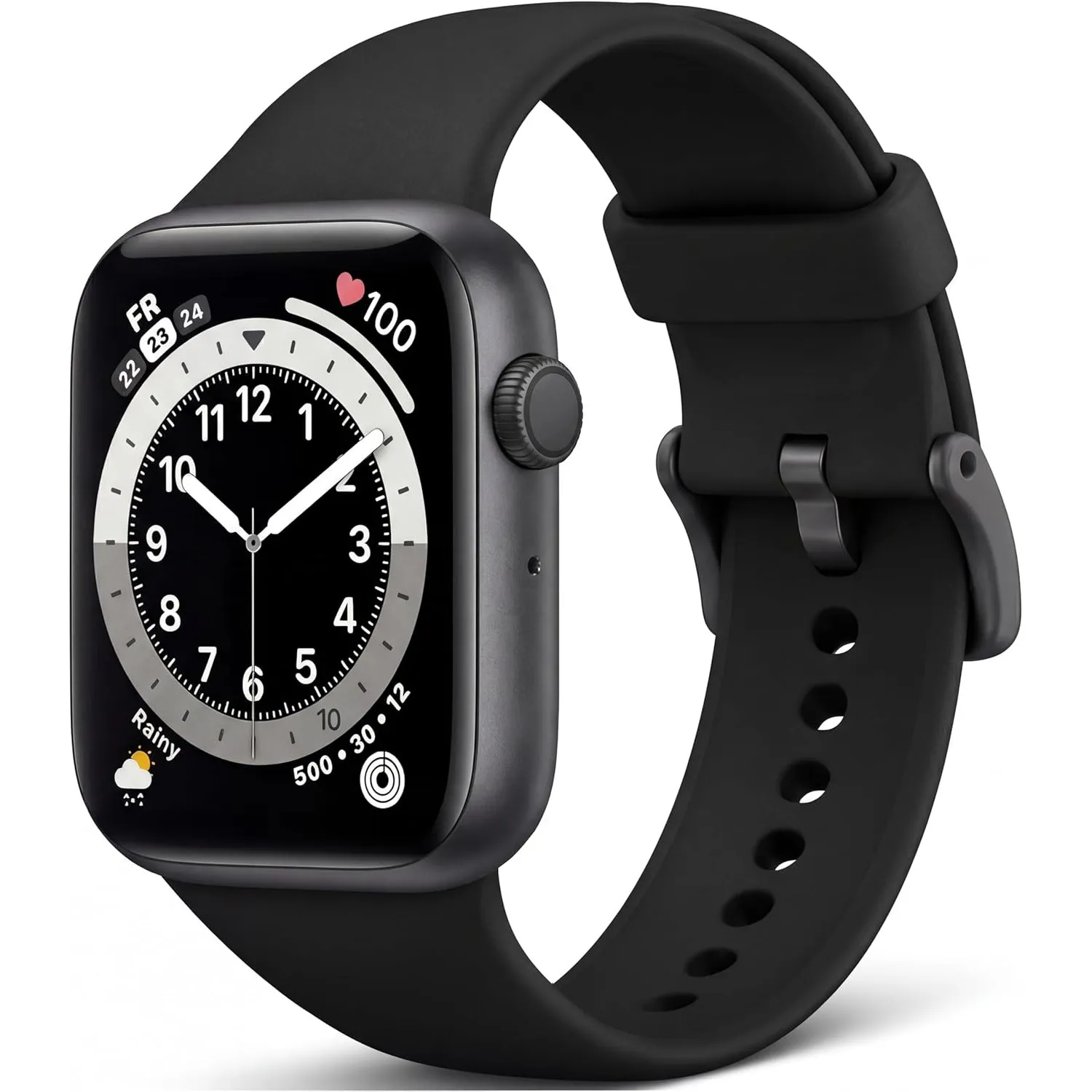 Smartwatch Damen Herren, 1.83" HD Fitnessuhr & Fitness Tracker mit Schrittzähler/Blutdruckmessung/Pulsuhren/Telefonfunk…