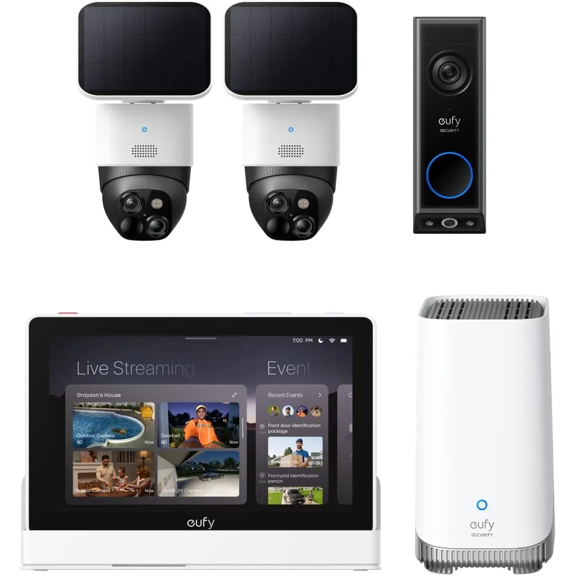 eufy LocalSecure System (Premium Solution with Video Doorbell)