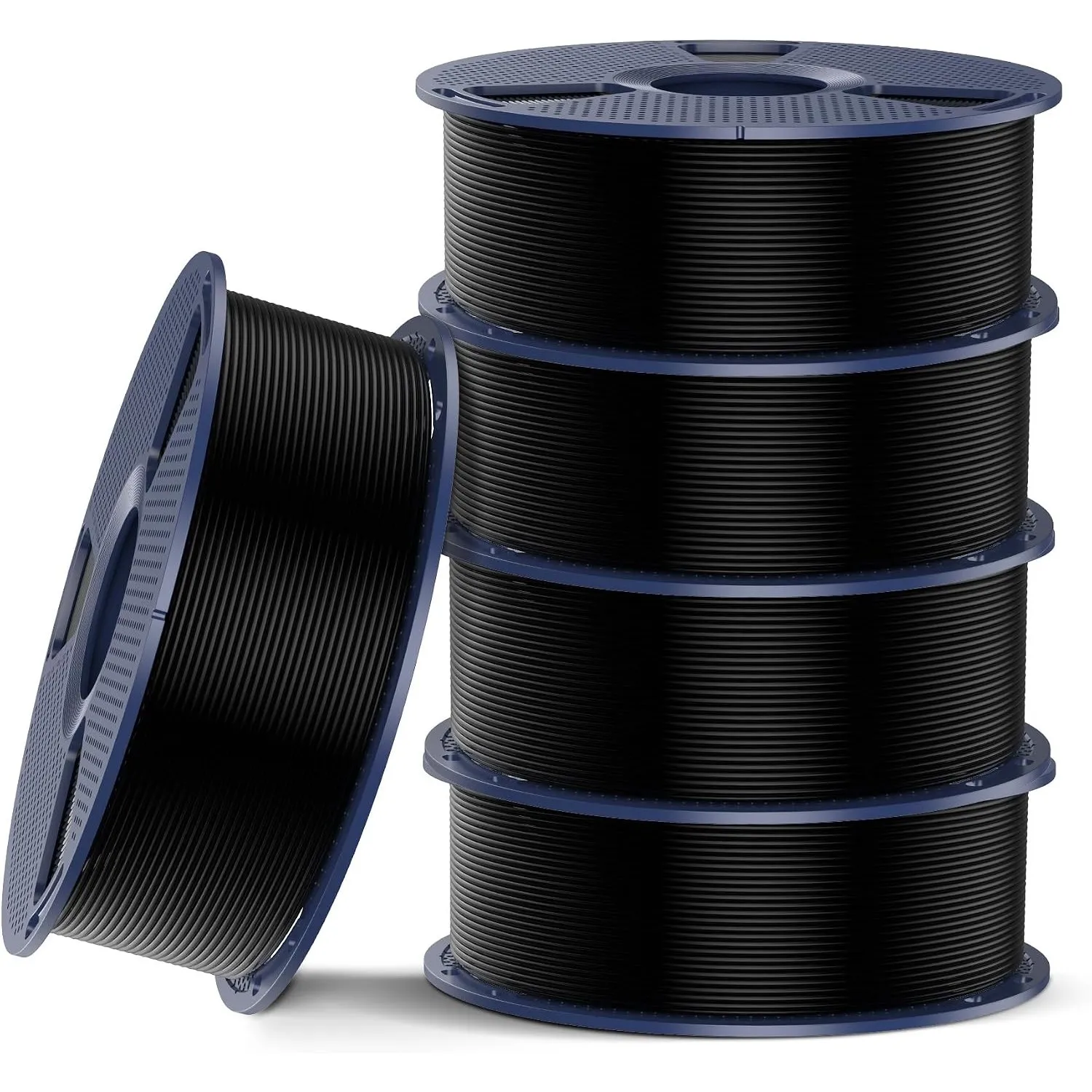 SUNLU 1KG*5 PETG 2.0 Filament, Weniger Fadenbildung, Robust und Glatte