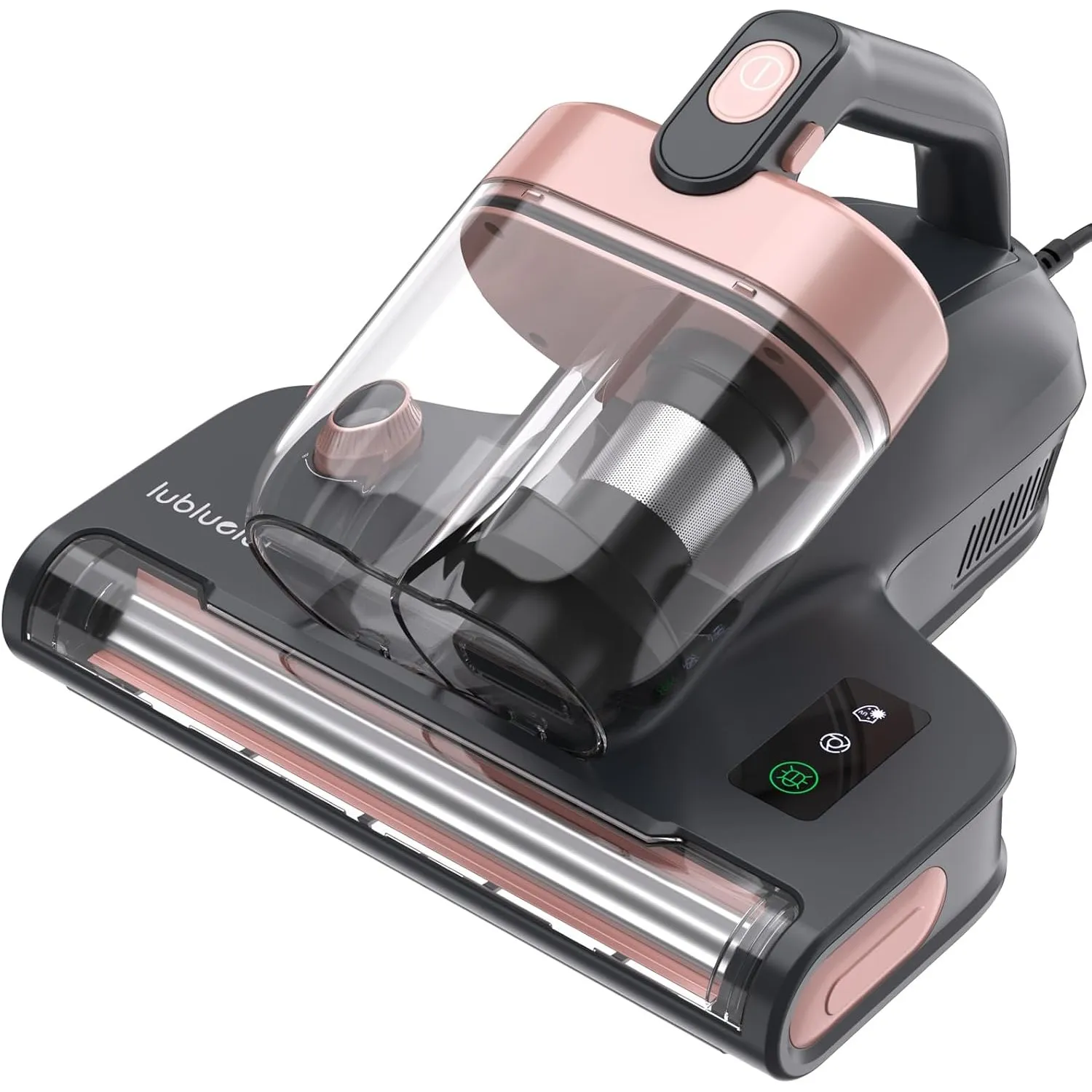 Lubluelu Milbensauger 22 kPa, Staub- und Milbenerkennung, 70 °C Heißluft