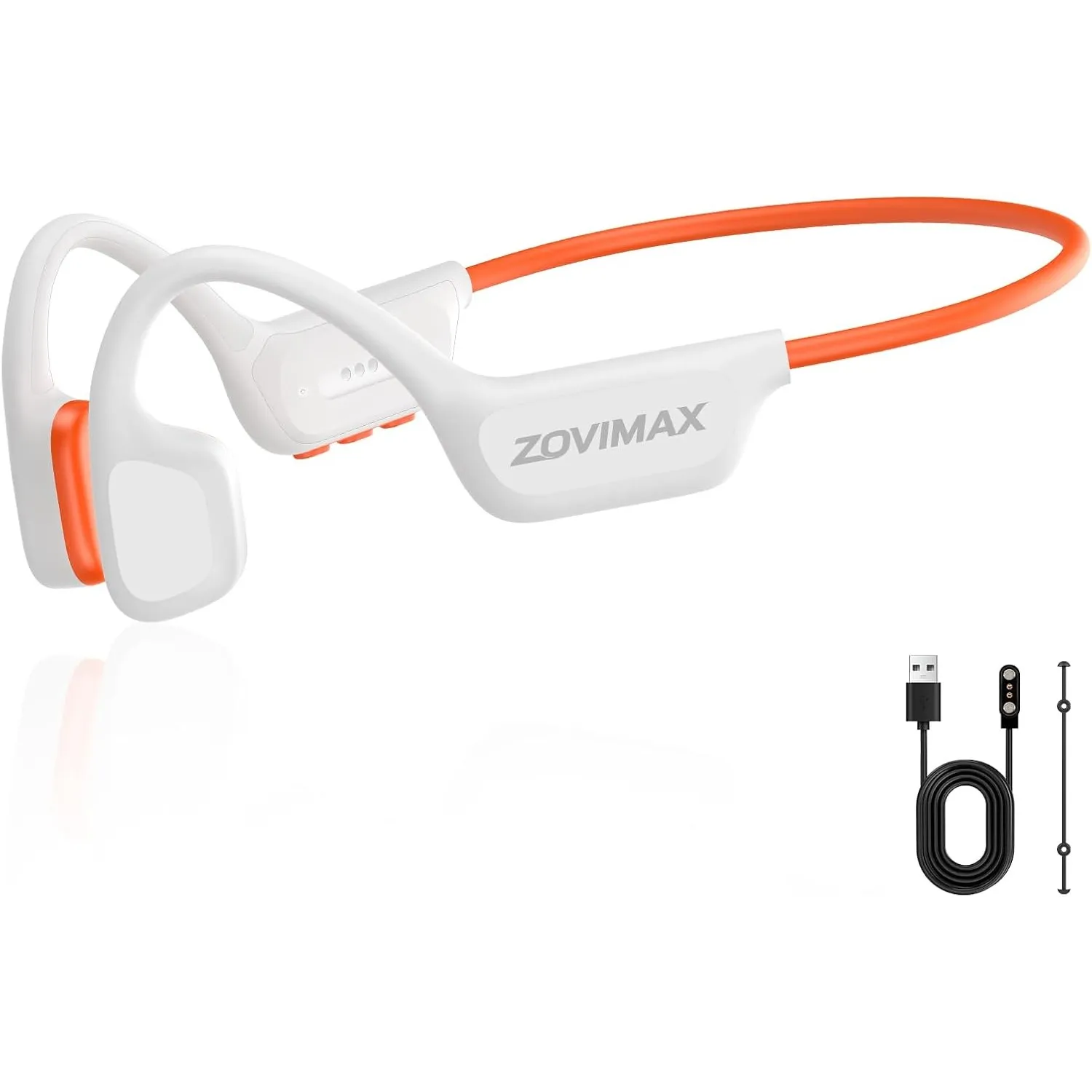 Knochenschall Kopfhörer Schwimmen, IPX8, Bluetooth 6.0, 8 GB MP3 | Open-Ear Sportkopfhörer, IPX8 Wasserdicht, MP3-Playe…