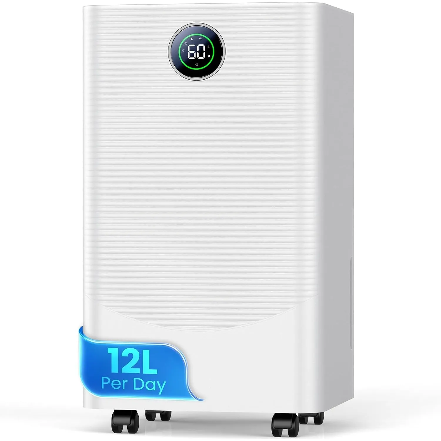 Luftentfeuchter 12L/Tag mit 24H Timer für Schlafzimmer Keller Bad