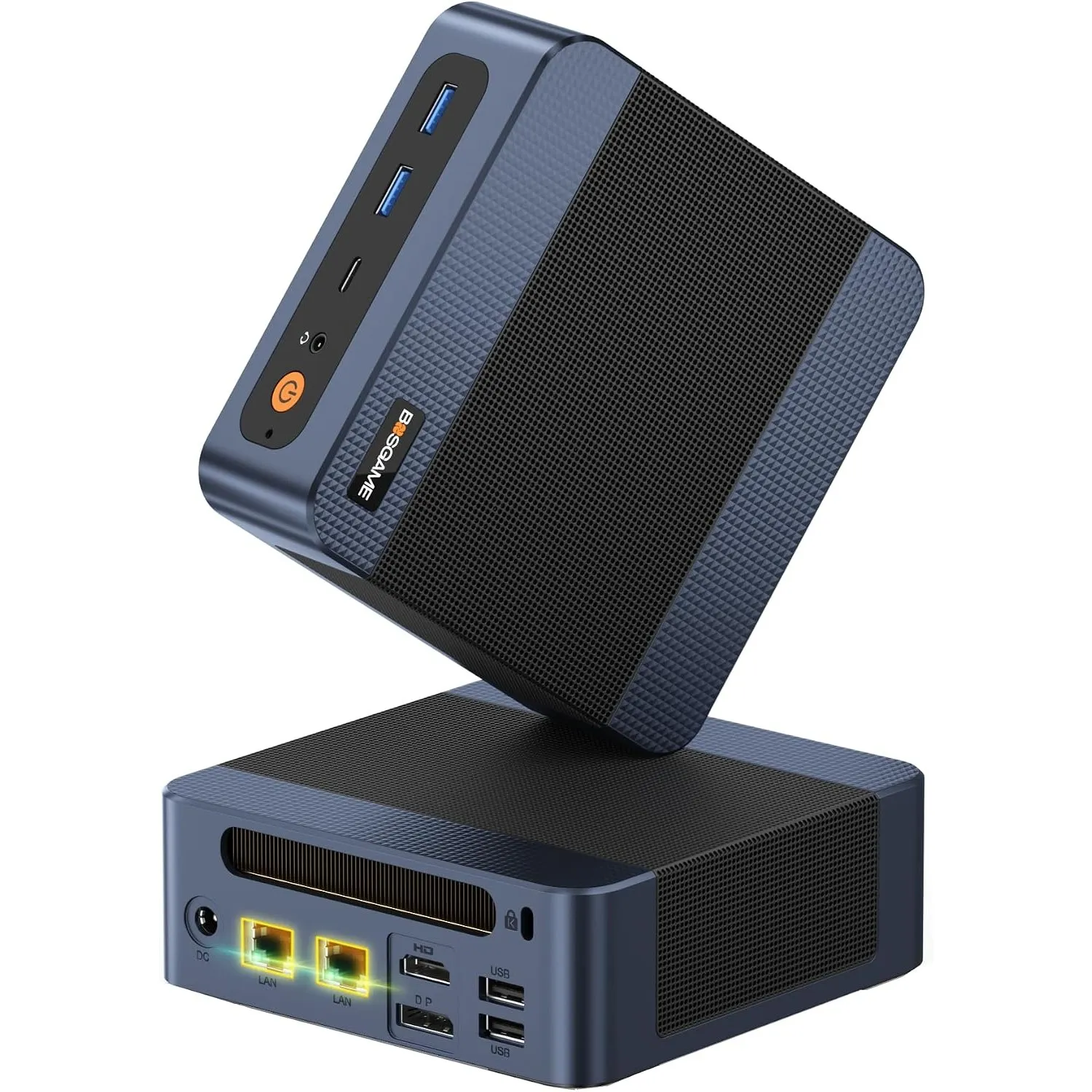 BOSGAME E6 ECO Mini-PC Core 3 304 (bis zu 4,3 GHz) 12GB LPDDR5X 512GB SSD