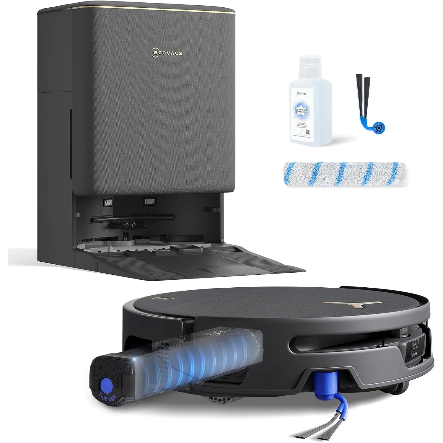 ECOVACS T90S PRO Omni Black Care kit Saugroboter mit Wischfunktion 40.000Pa