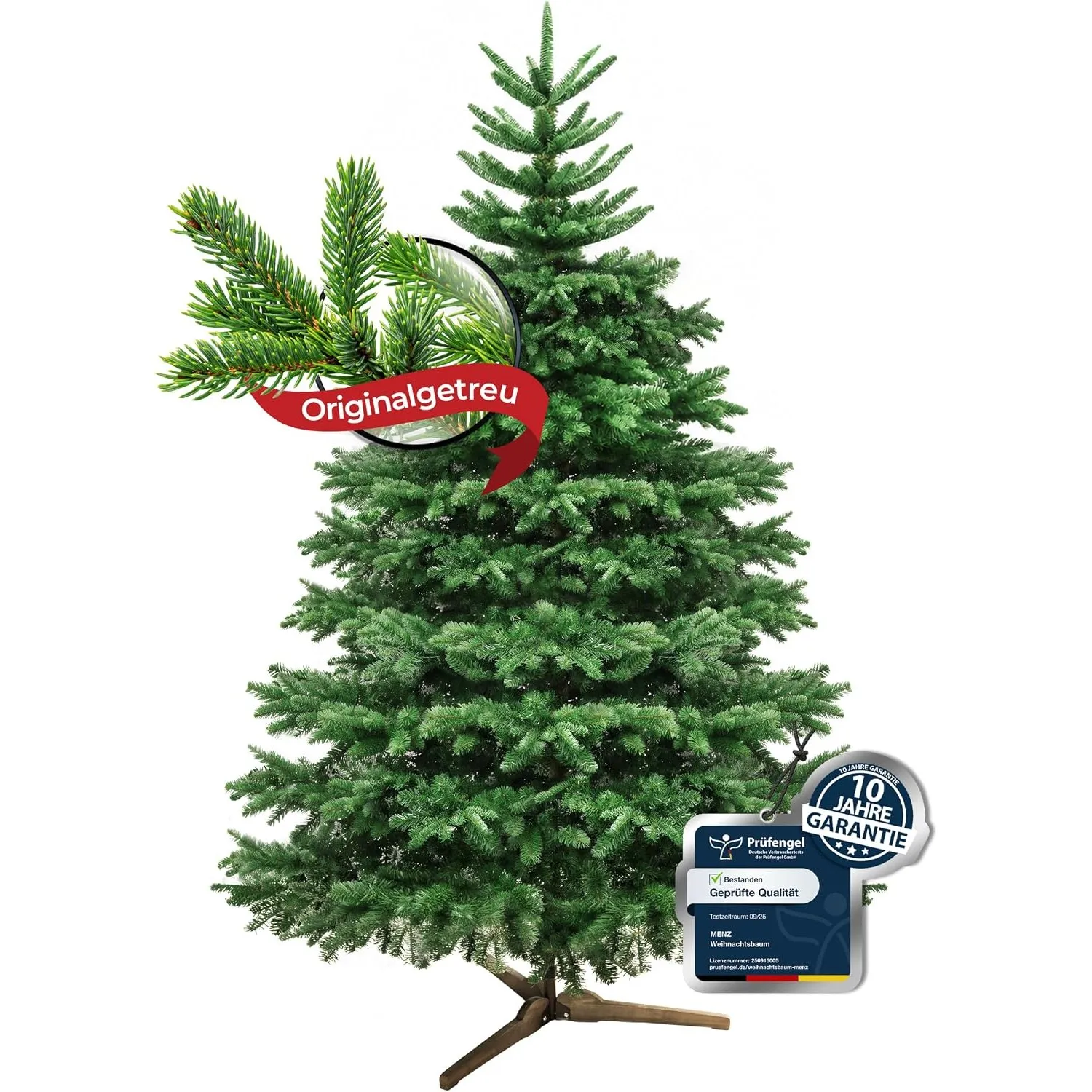 4smile Weihnachtsbaum künstlich 180 cm – Nordmanntanne