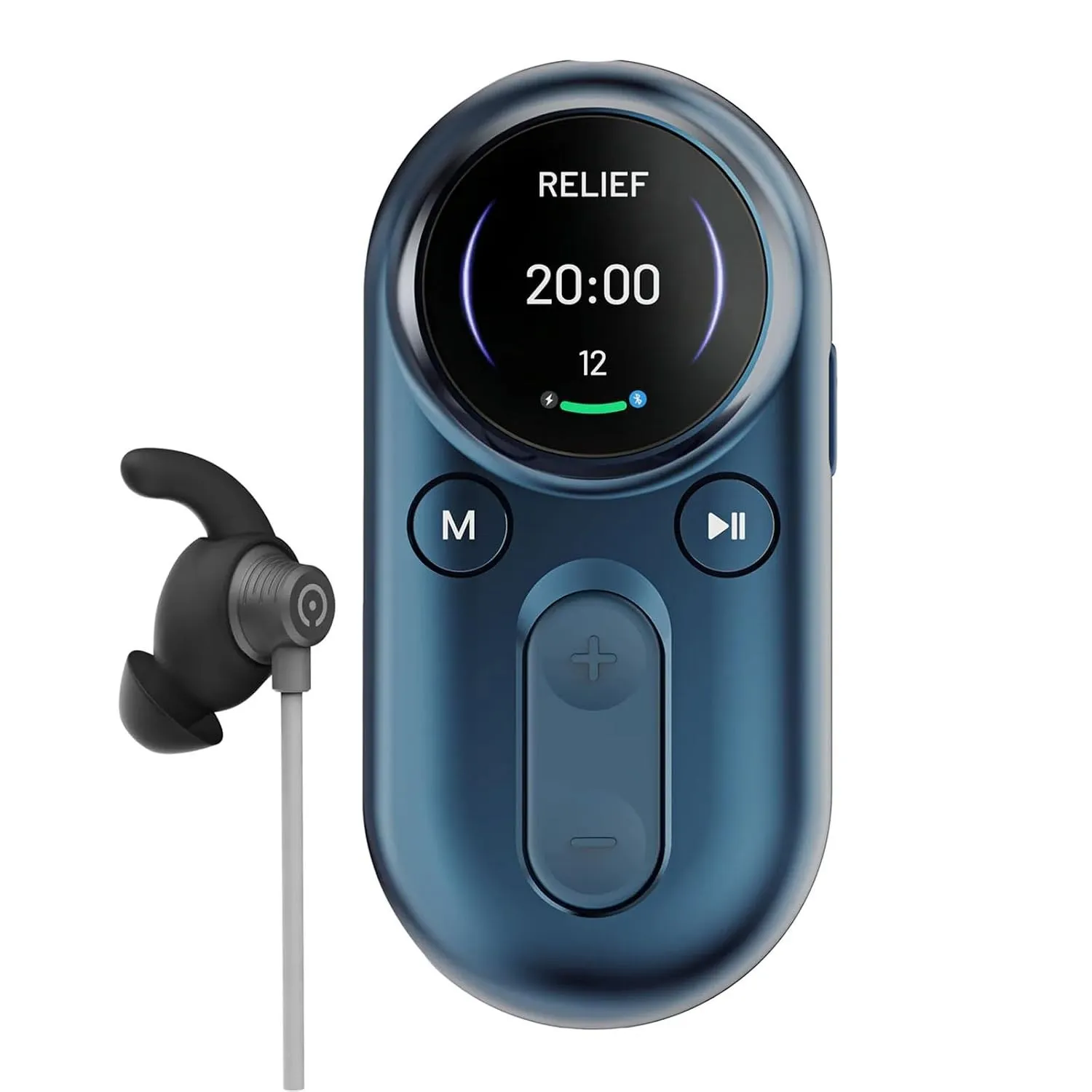 Luna Plus AI Vagusnervenstimulationsgerät, tragbares taVNS-Vibrationsgerät fürs Ohr mit App und AI Coach, 6 Modi, Unter…