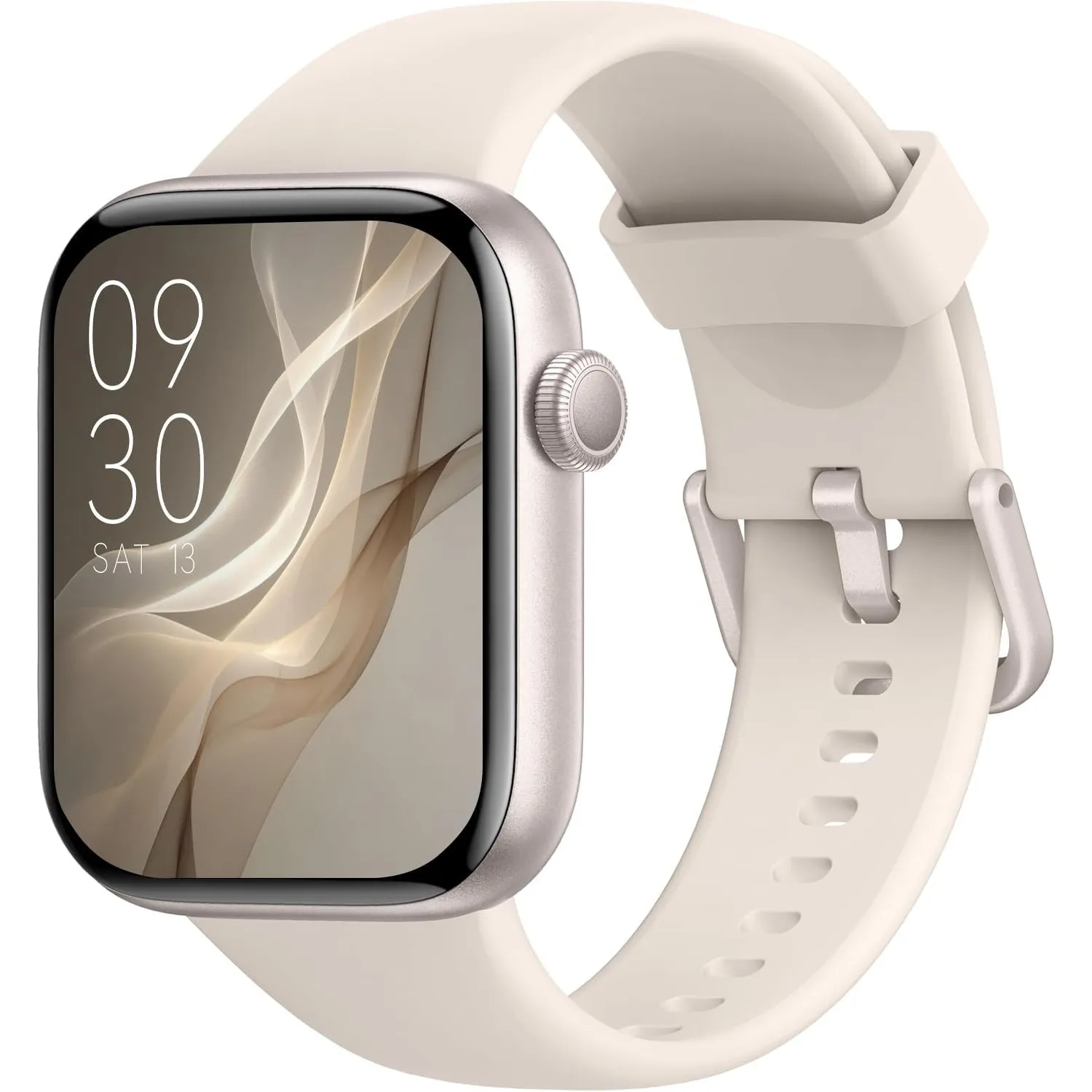 Smartwatch Damen Herren, 1,85" HD Touch Fitnessuhr mit Telefonfunktion, 140+Sportmodi Smart Watch Fitness Tracker mit P…