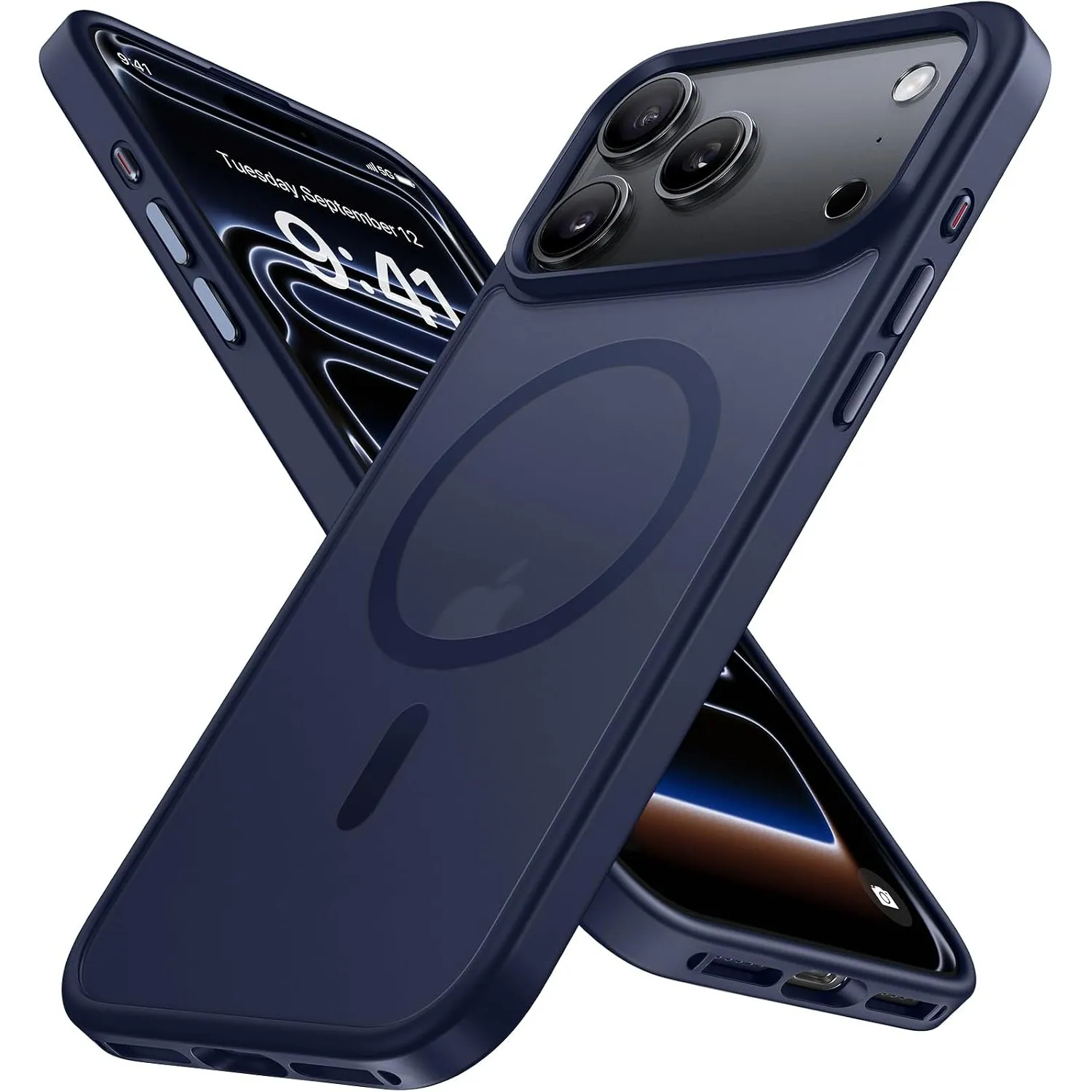 Miracase für iPhone 18 Pro Max Hülle mit Magsafe, Blau