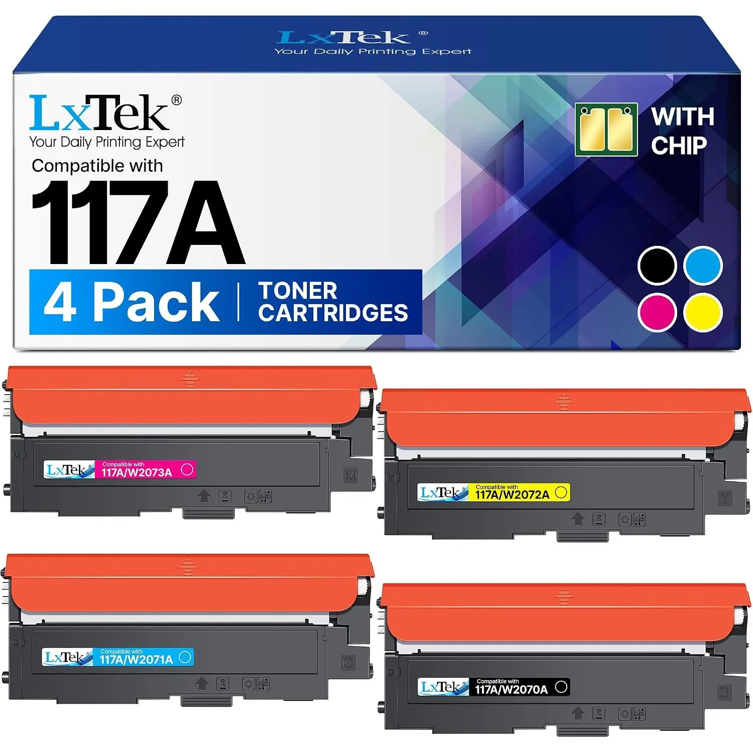 117A Toner für HP Color Laser MFP 178nwg für HP 117A Toner Set