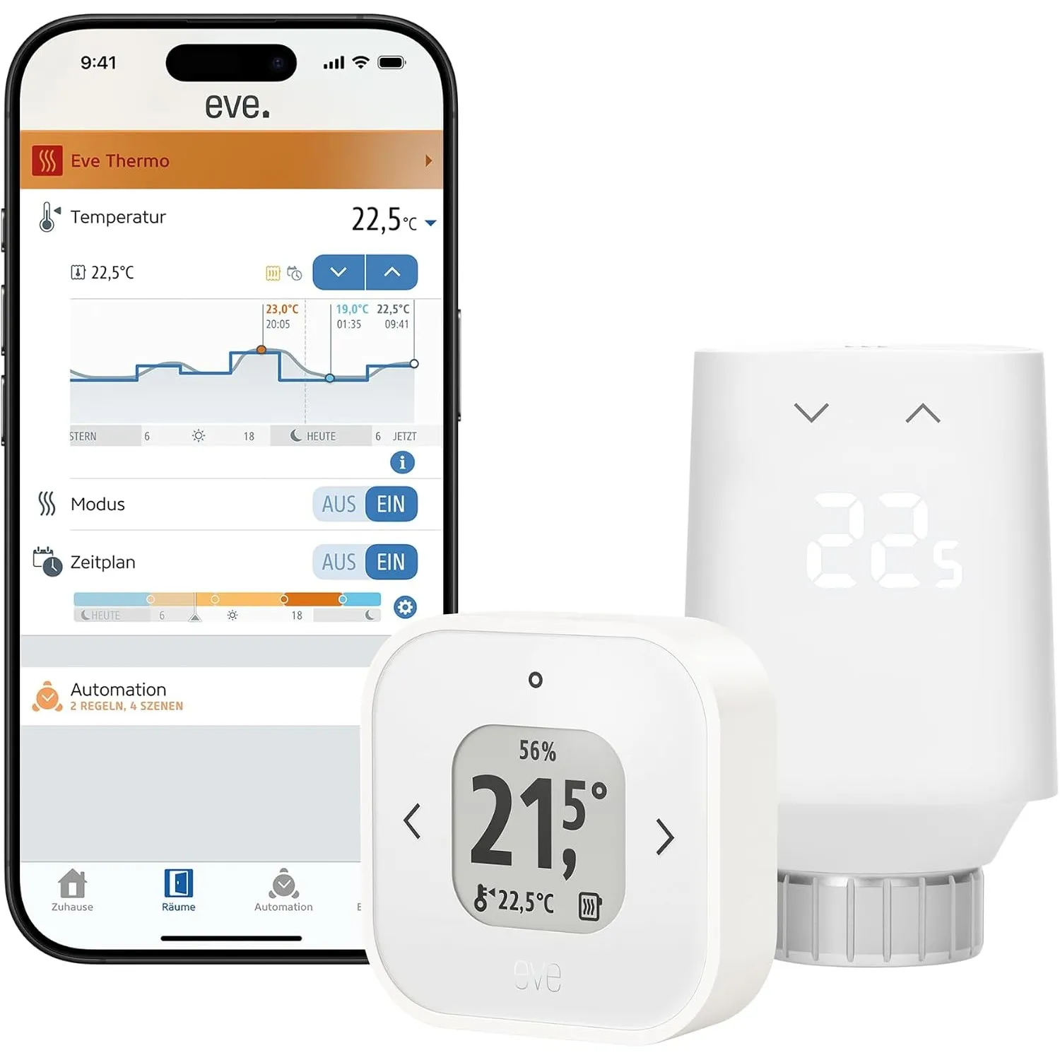 Eve smartes Heizkomfort-Set