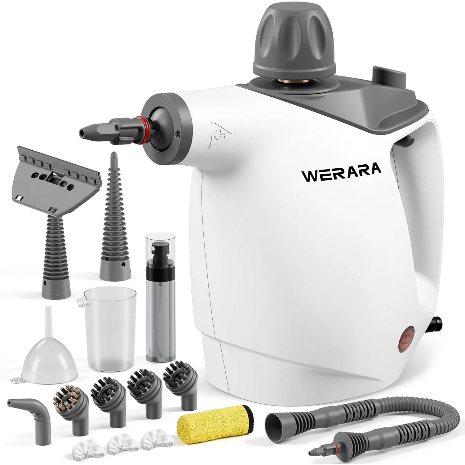 Dampfreiniger Handgerät, 1050W Steam Cleaner 500ML Kapazität