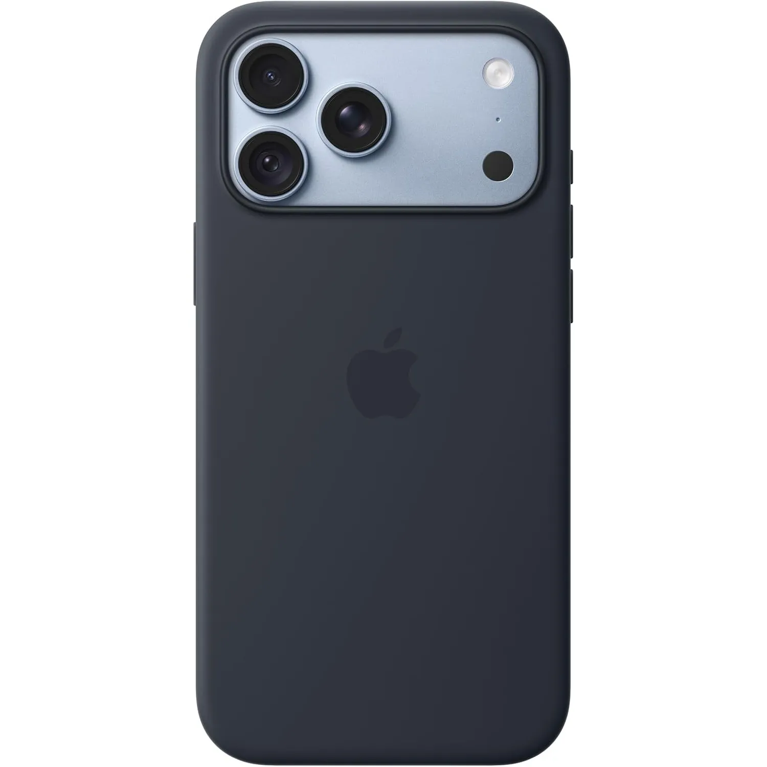 Apple iPhone 18 Pro Max Silikon Case mit MagSafe - Navyblau
