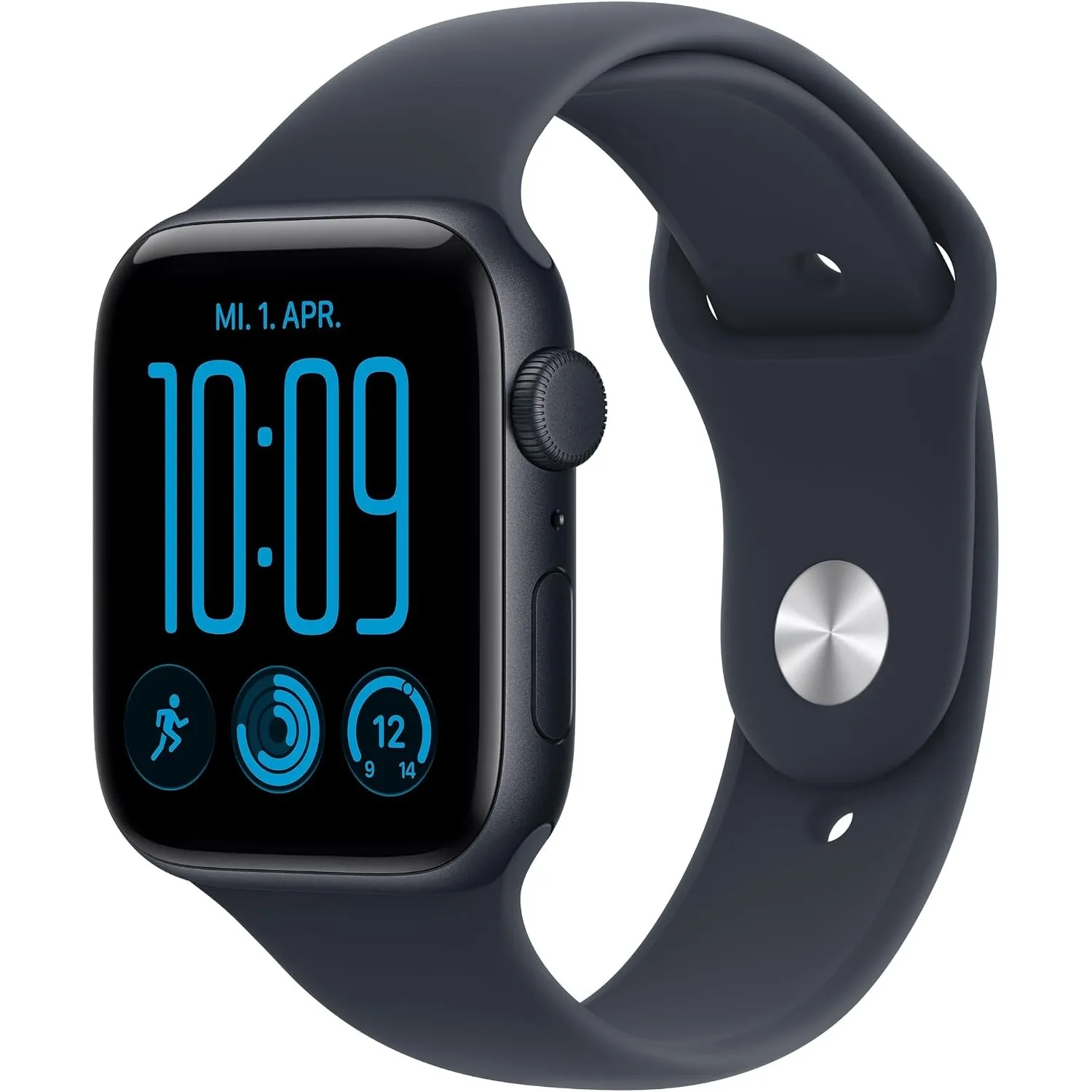 Apple Watch SE 3 GPS, 44 mm Aluminiumgehäuse Mitternacht