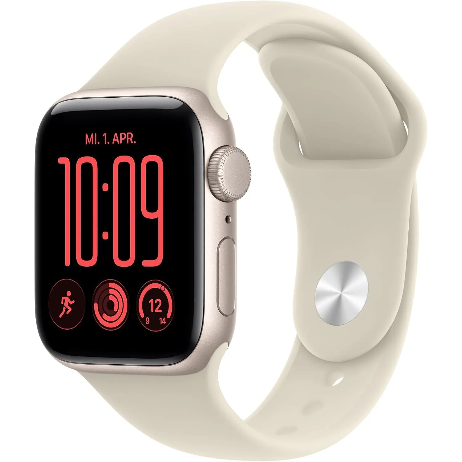 Apple Watch SE 3 GPS, 40 mm Aluminiumgehäuse Polarstern