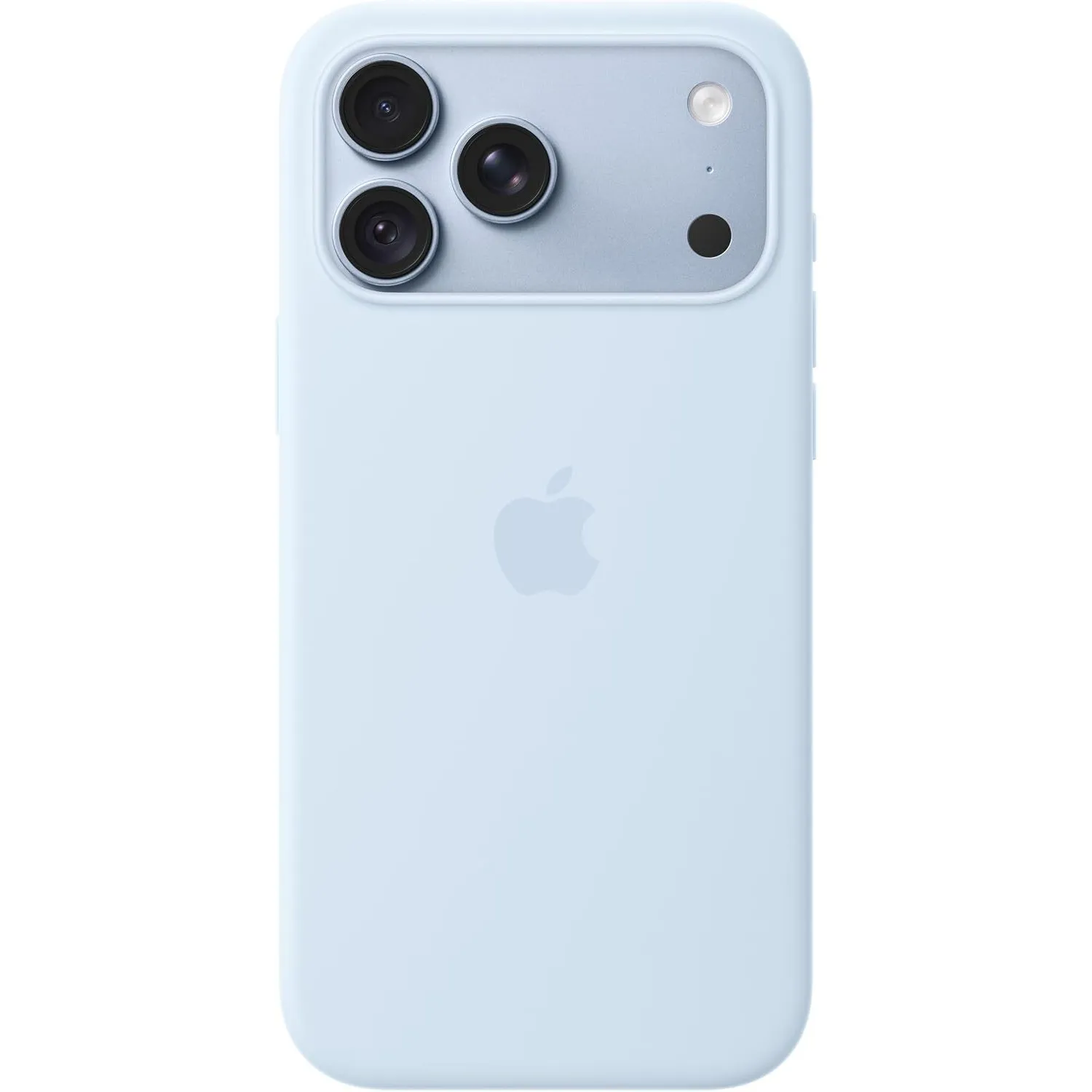 Apple iPhone 18 Pro Max Silikon Case mit MagSafe - Klarblau