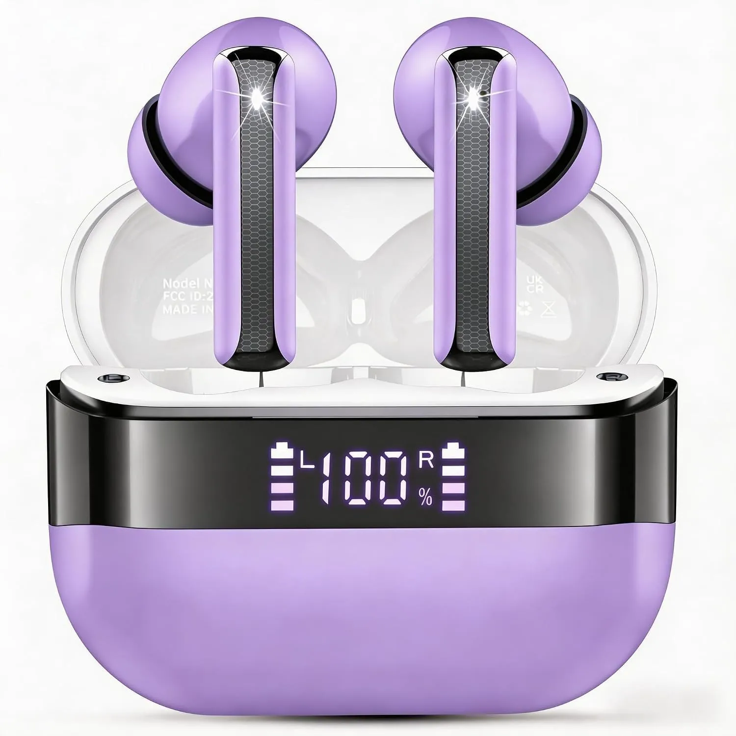 2026 Kopfhörer Kabellos Bluetooth 5.4 Kopfhörer, 56Std Stereo Earbud in Ear